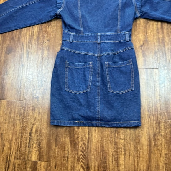 LELIS POWER SHOULDER UTILITY DEMIN DREES SIZE XS - Picture 14 of 16